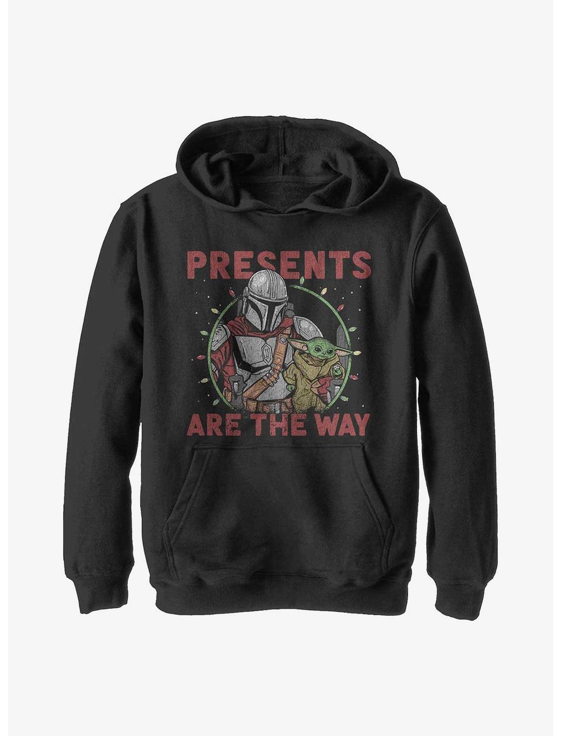Star Wars The Mandalorian Presents Are The Way Youth Hoodie, BLACK, hi-res