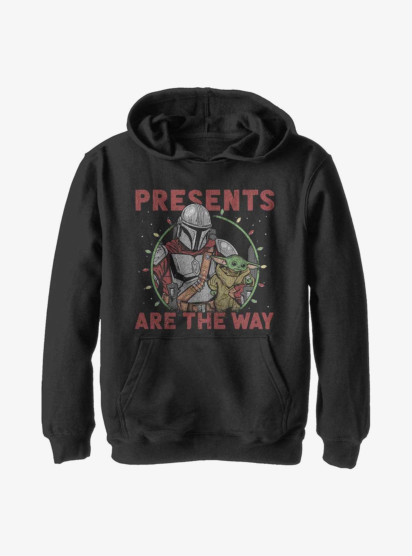 Star Wars The Mandalorian Presents Are The Way Youth Hoodie, BLACK, hi-res