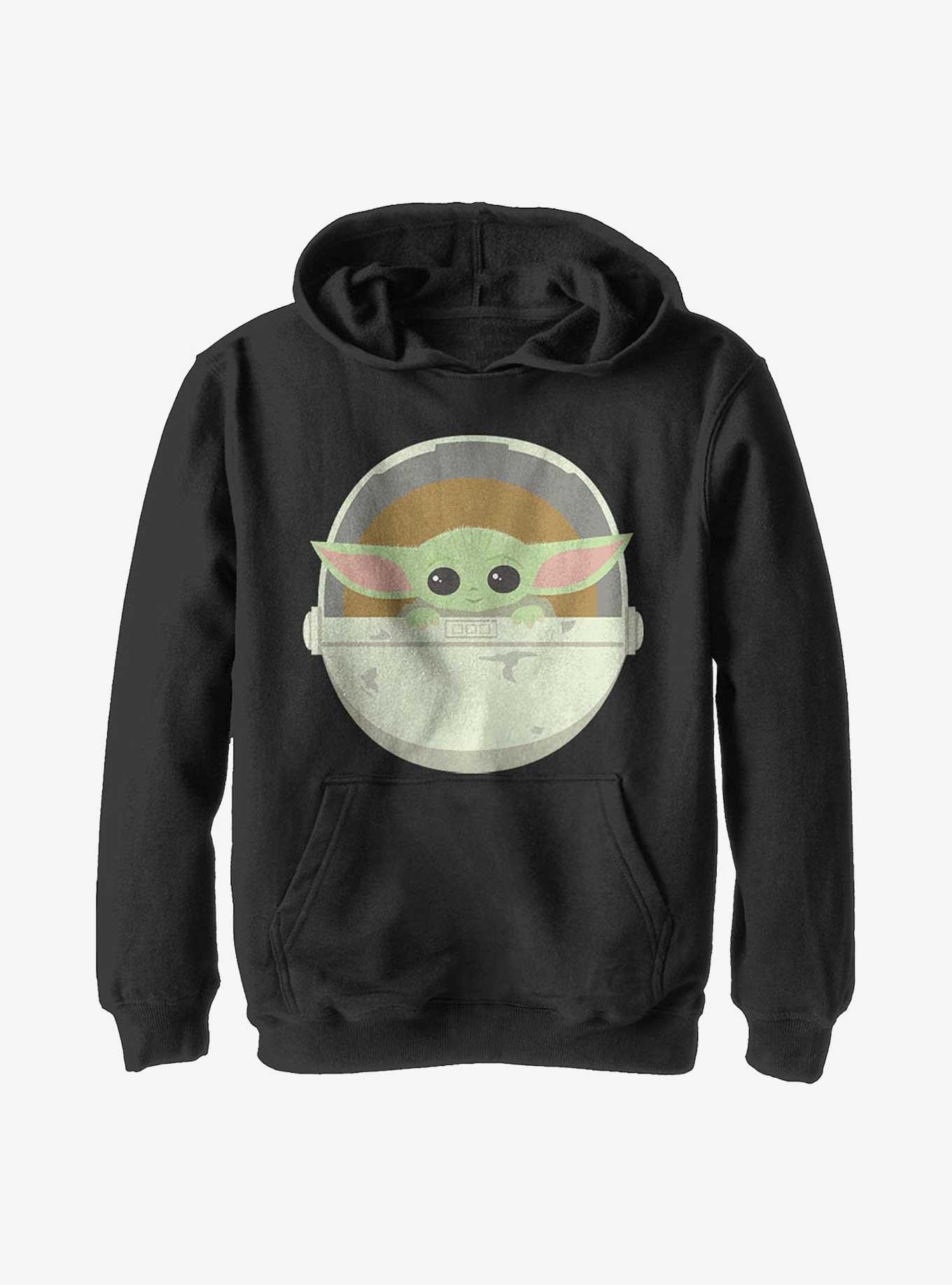 Star Wars The Mandalorian Simple Carriage Youth Hoodie, , hi-res