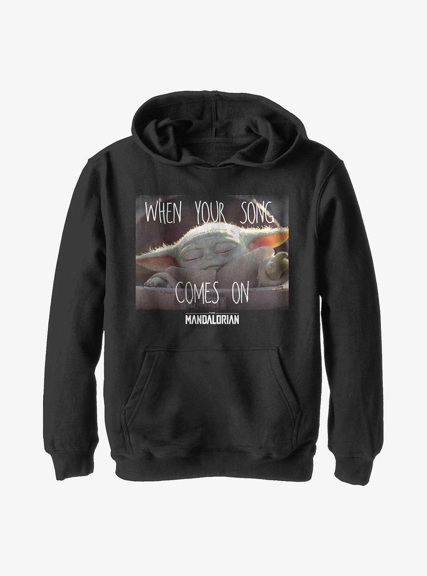 Star Wars The Mandalorian Song Meme Youth Hoodie, , hi-res