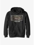 Star Wars The Mandalorian The Stare Youth Hoodie, BLACK, hi-res