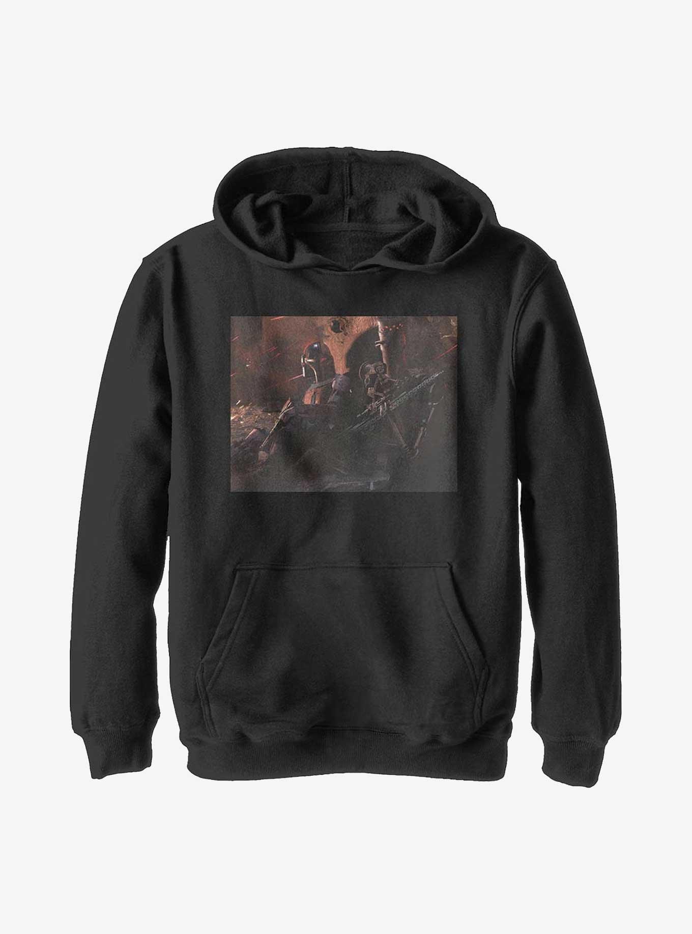 Star Wars The Mandalorian Warzone Youth Hoodie, , hi-res