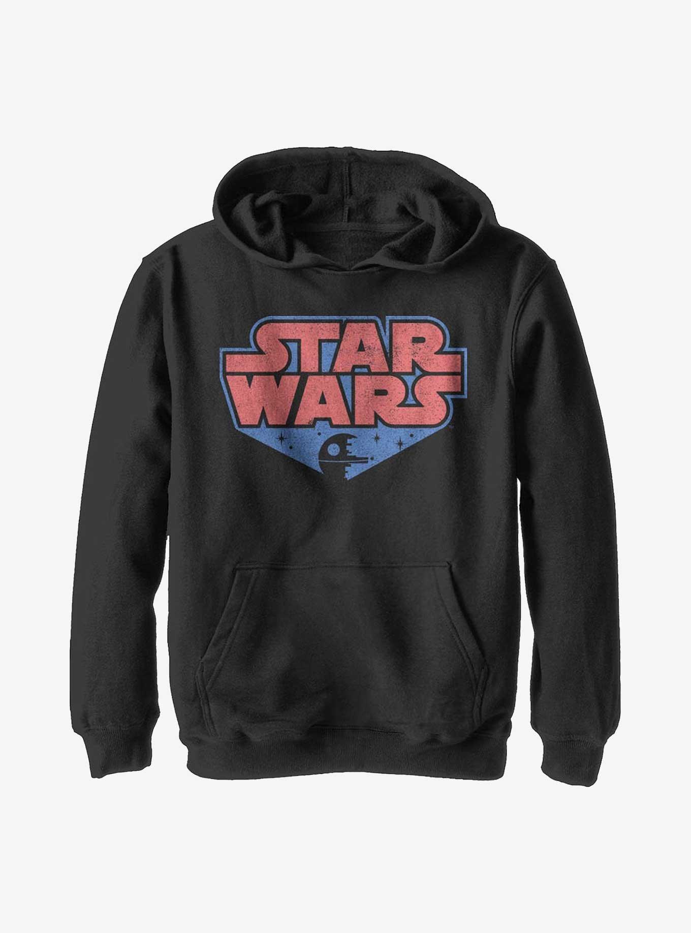 Star Wars Logo Youth Hoodie, BLACK, hi-res