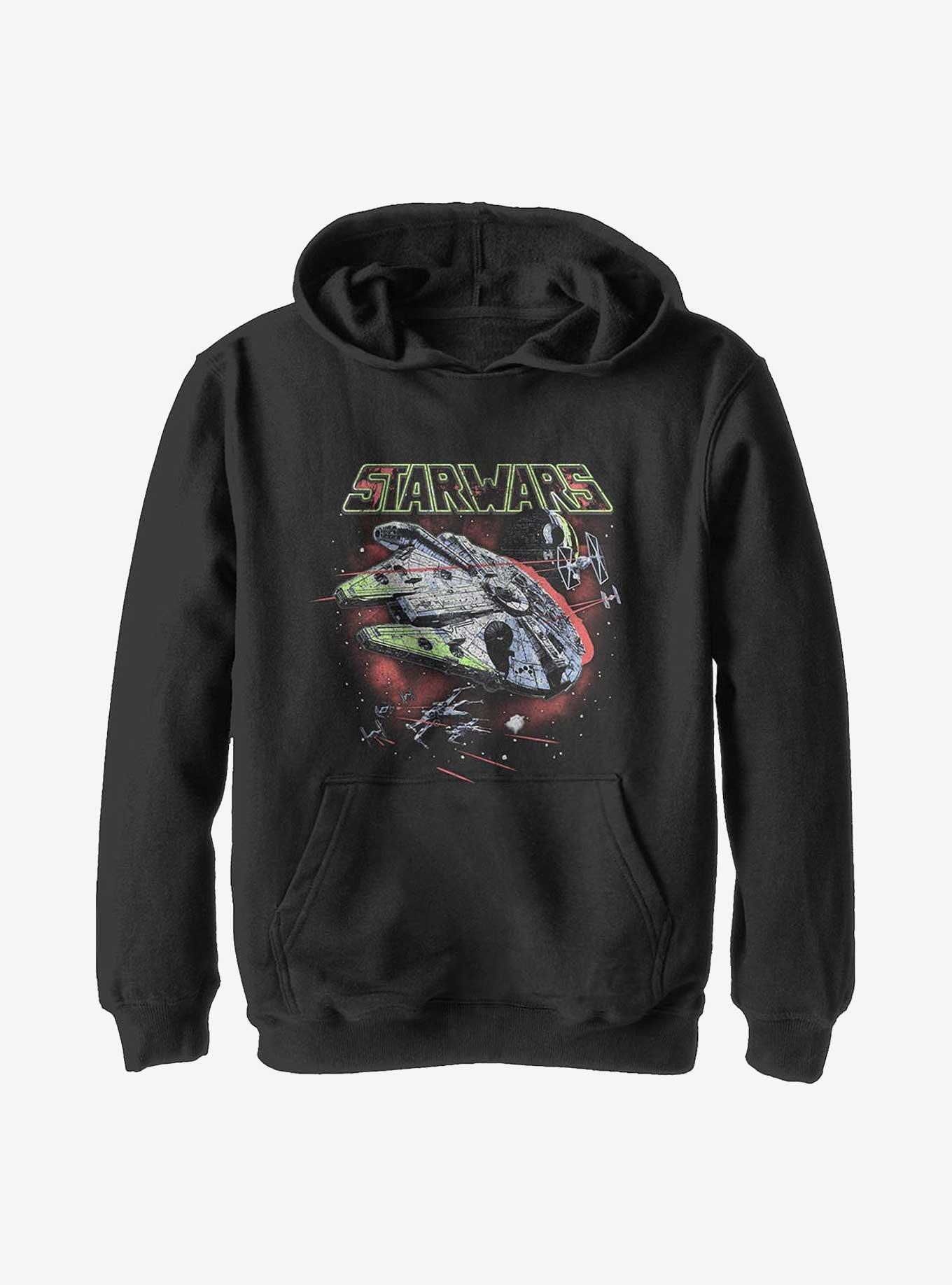 Star Wars Bright Star Fight Youth Hoodie, , hi-res