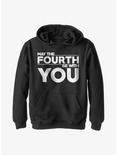 Star Wars May The Fourth Be With You Youth Hoodie, BLACK, hi-res
