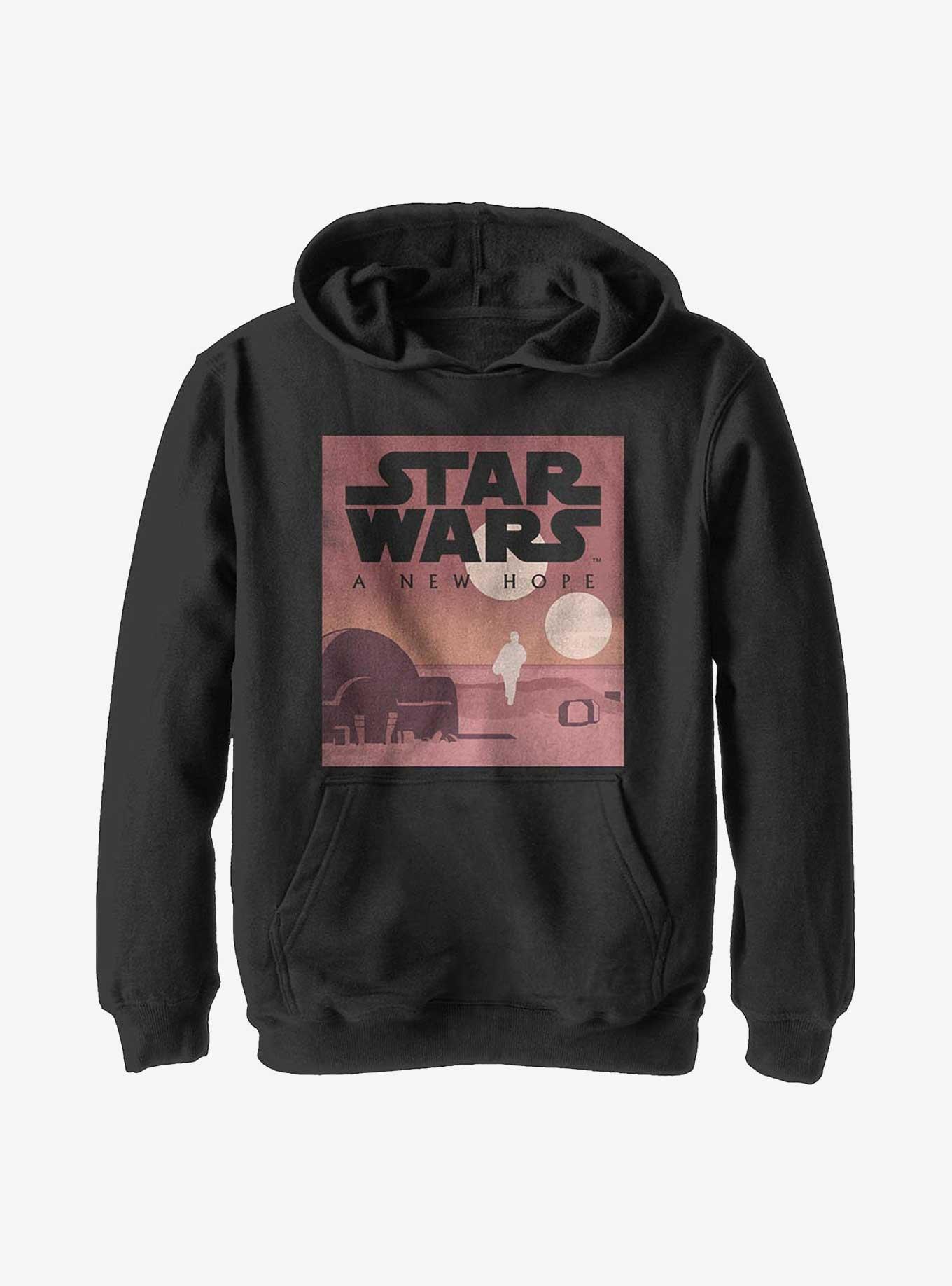 Star Wars New Hope Minimalist Youth Hoodie, , hi-res