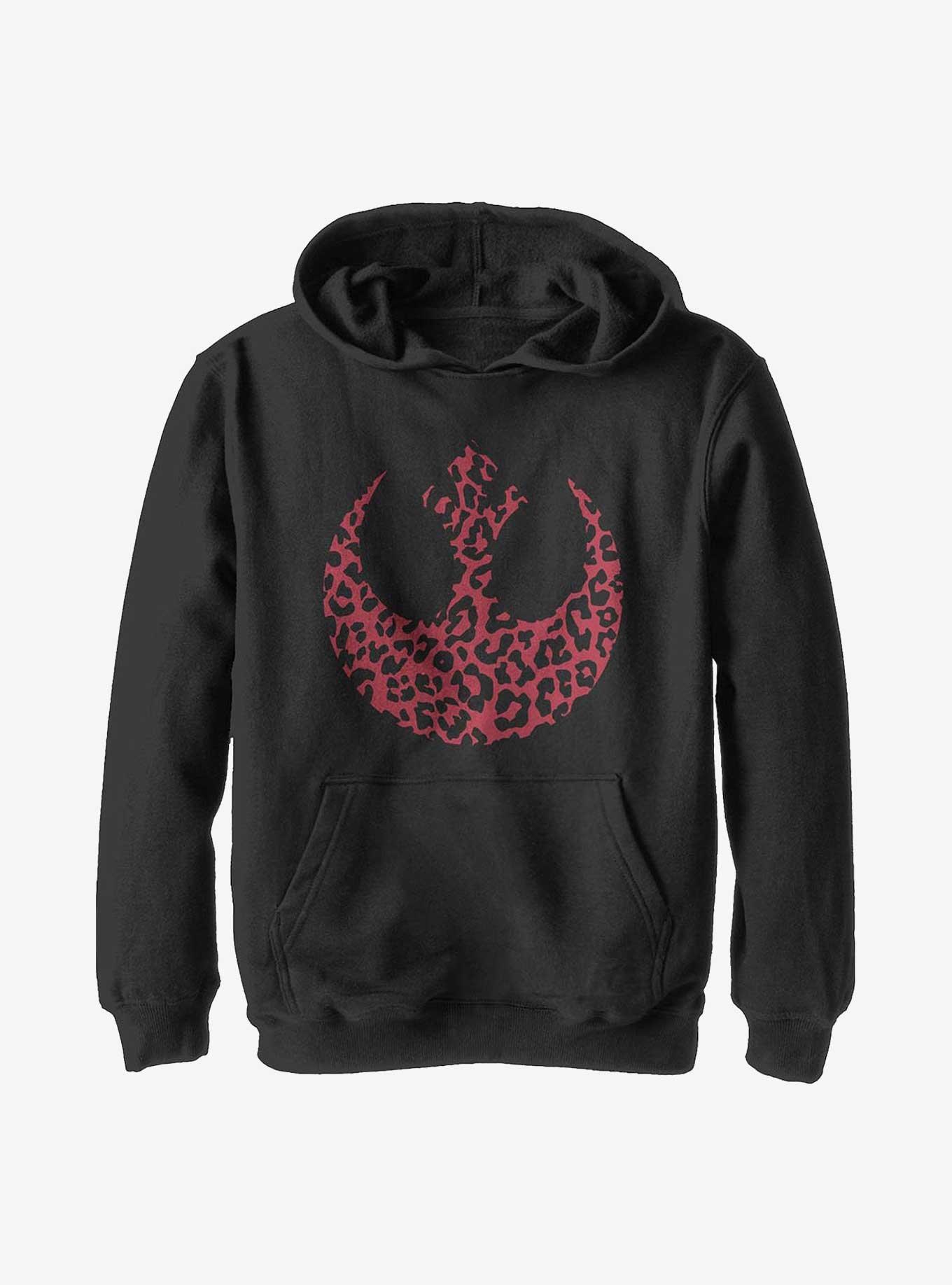 Star Wars Rebel Cheetah Youth Hoodie, BLACK, hi-res