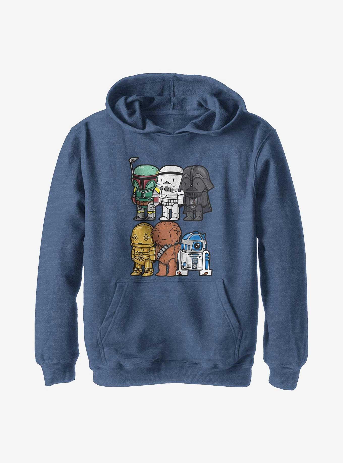 Star Wars Cute Wars Youth Hoodie, , hi-res