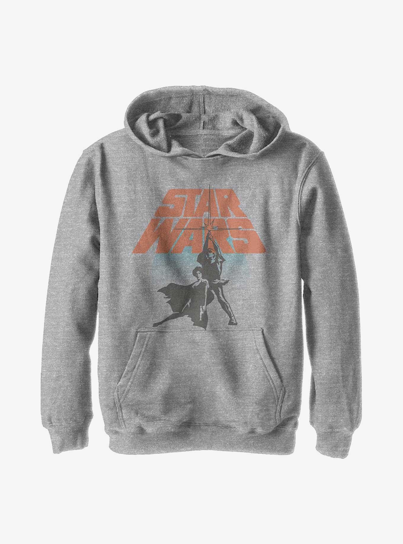 Star Wars Circle Youth Hoodie, ATH HTR, hi-res