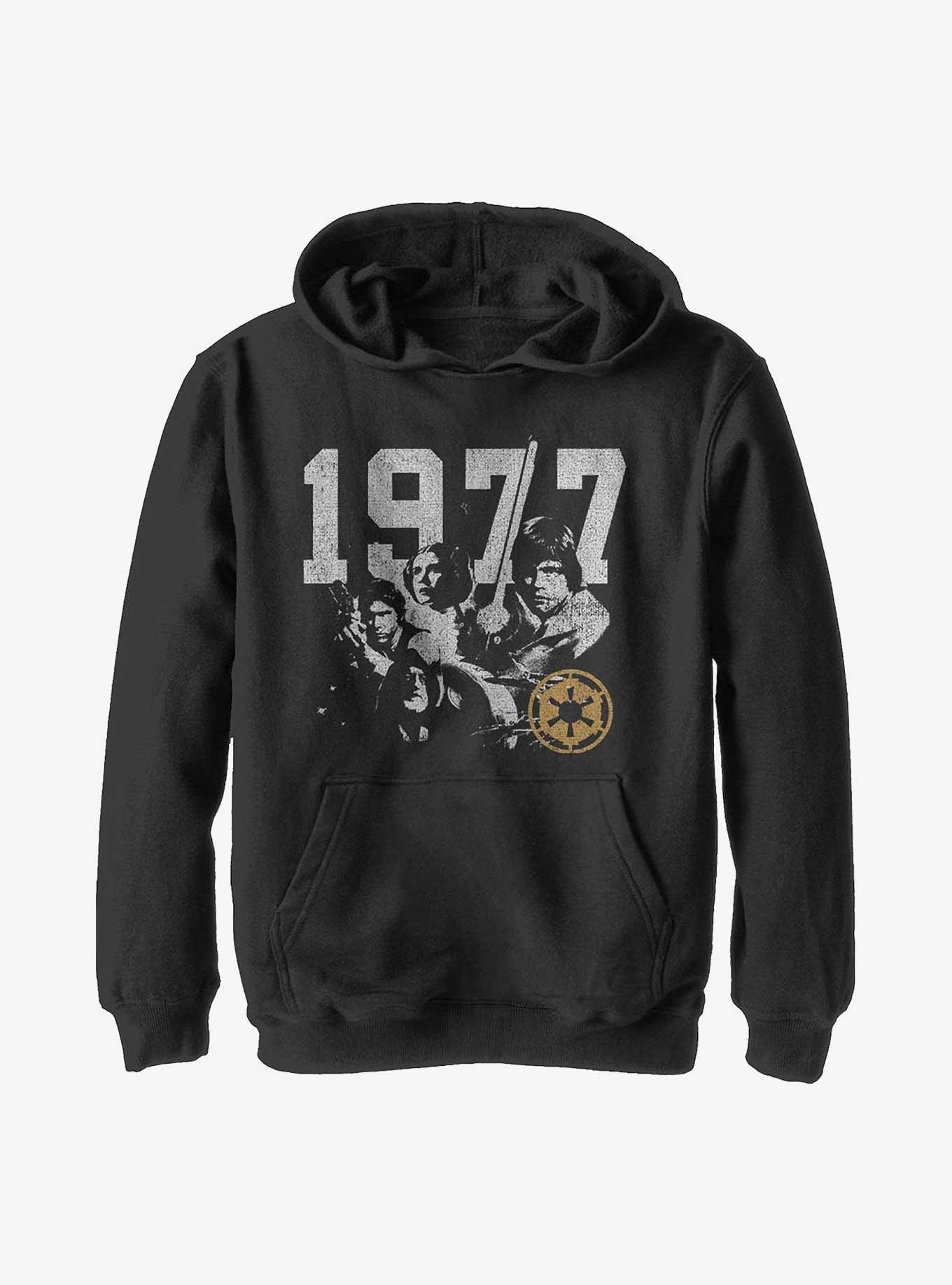Star Wars Vintage Rebel Group Youth Hoodie, , hi-res