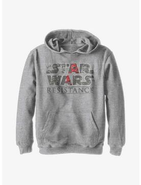 Star Wars Resistance First Order Sketch Youth Hoodie, , hi-res