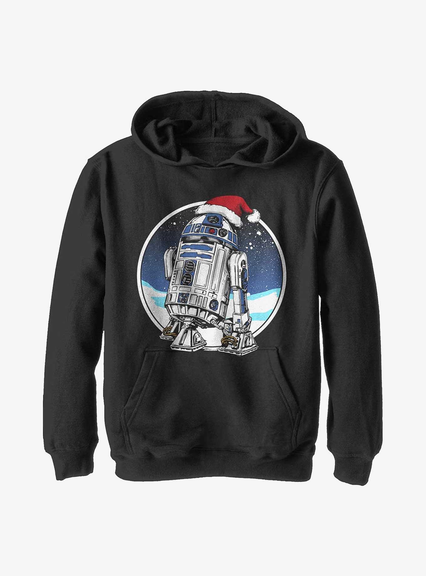 Star Wars Holiday D2 Youth Hoodie, BLACK, hi-res