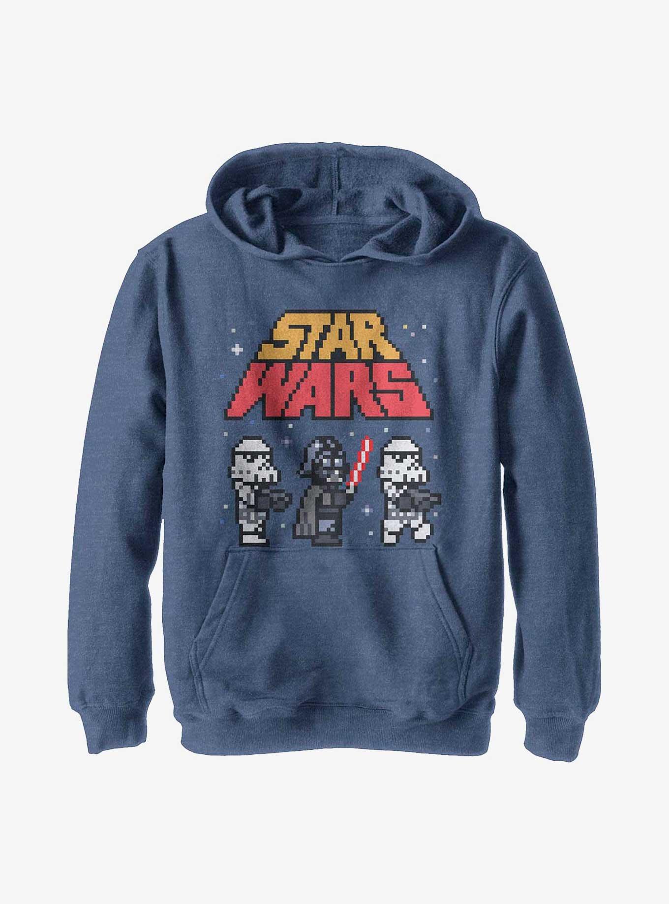 Star Wars Imperial Pixel Youth Hoodie, , hi-res