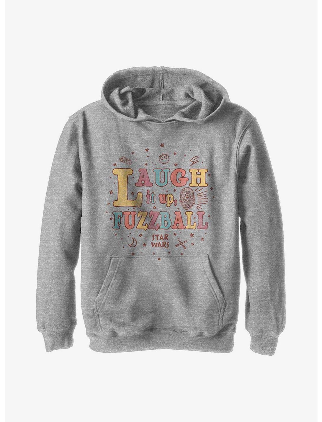 Star Wars Laugh It Up Fuzzball Youth Hoodie, ATH HTR, hi-res