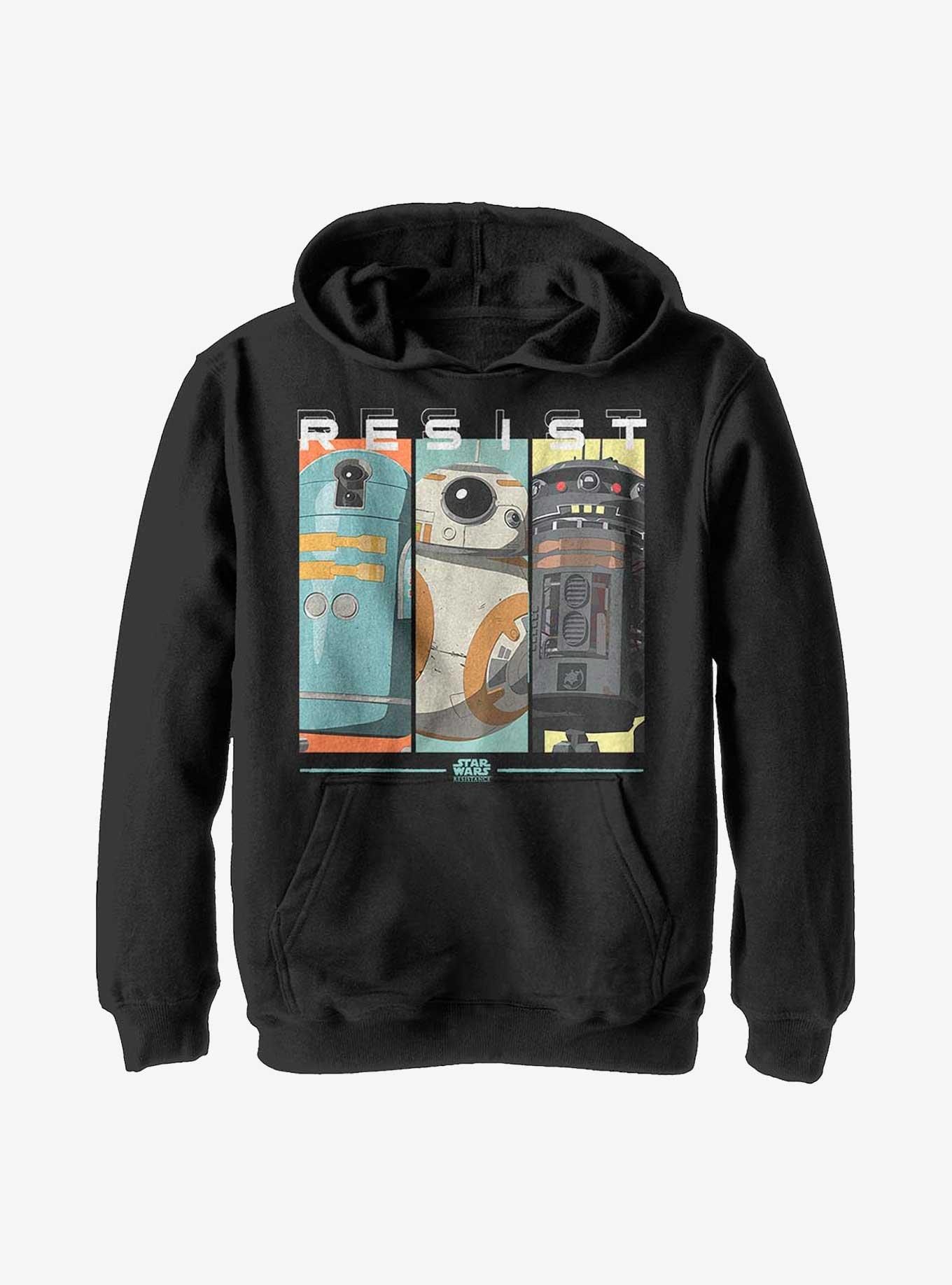 Star Wars Resist Droids Youth Hoodie, , hi-res