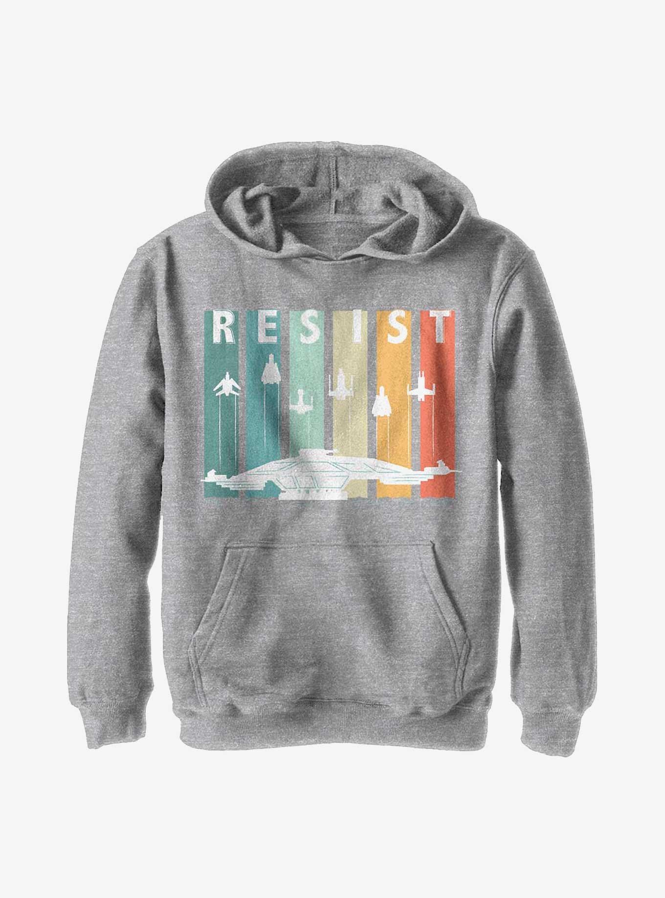 Star Wars Resist Panel Youth Hoodie, , hi-res