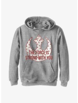 Star Wars Strong Heart Force Youth Hoodie, , hi-res