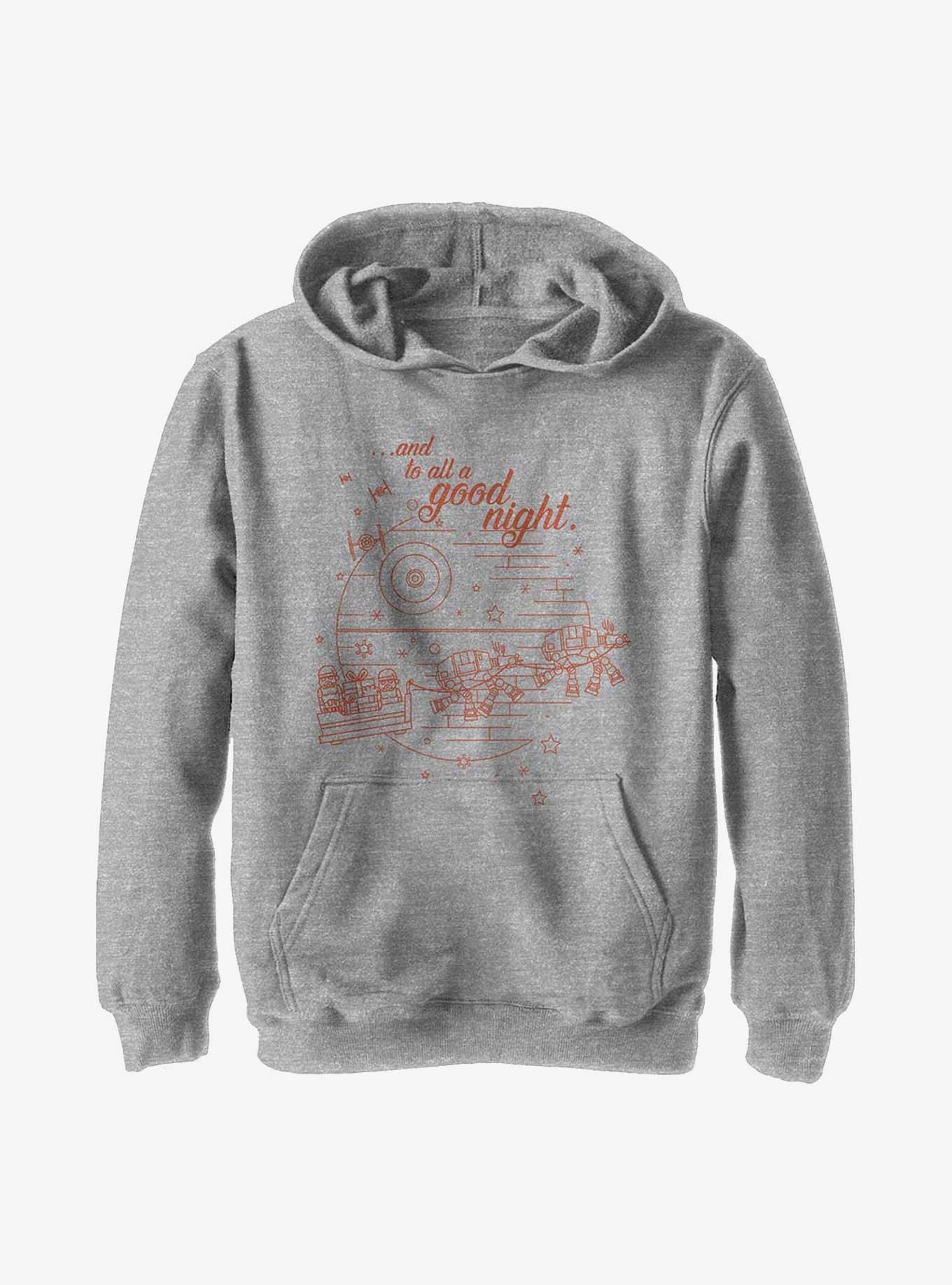Star Wars To All A Good Night Youth Hoodie