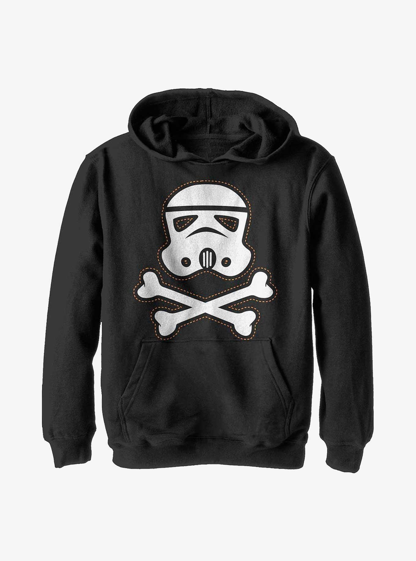 Star Wars Trooper Skull Patch Youth Hoodie, , hi-res