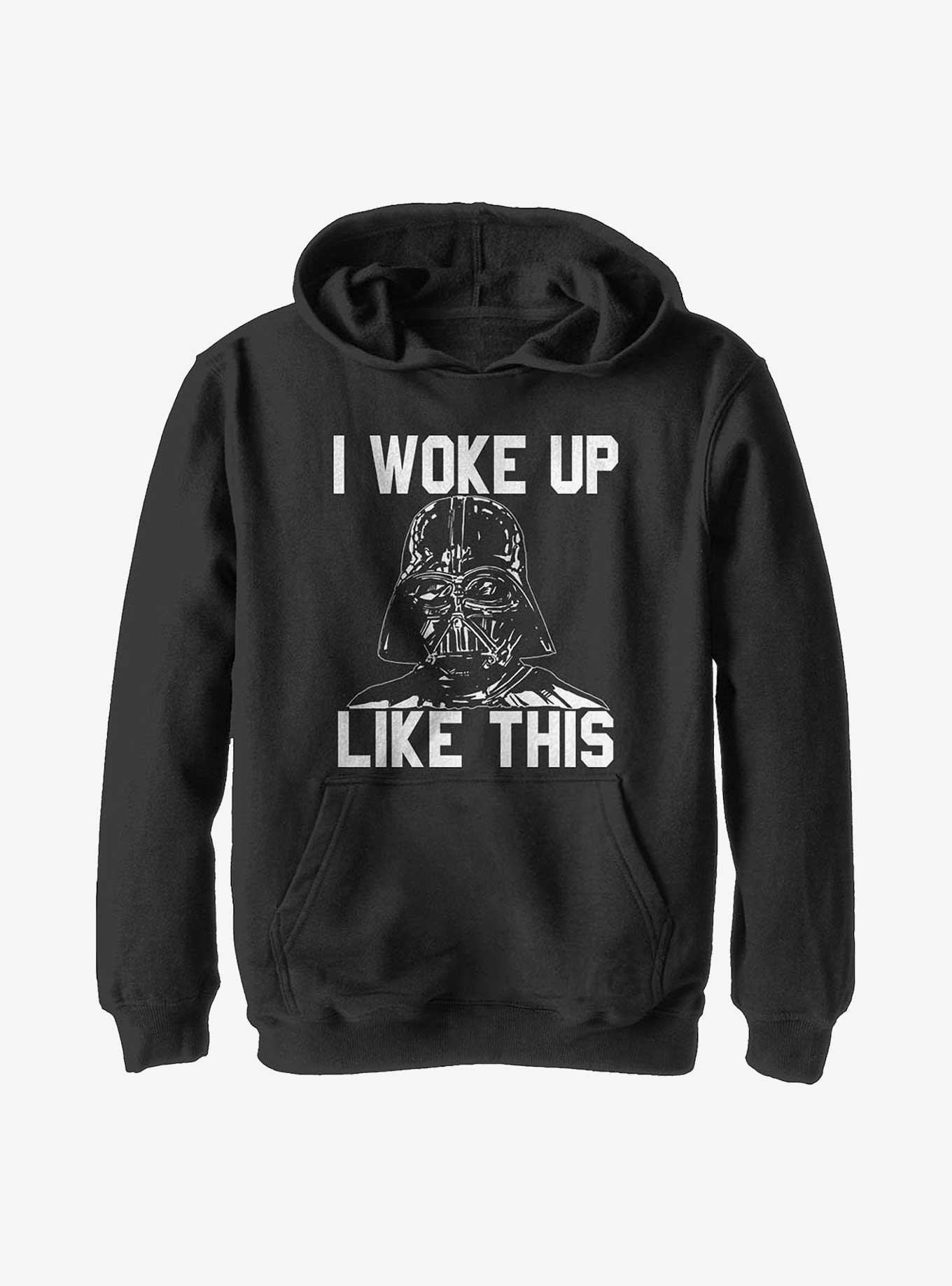 Star Wars Woke Up Youth Hoodie, BLACK, hi-res