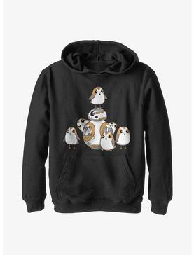 Star Wars Episode VIII: The Last Jedi BB-8 And Porgs Youth Hoodie, , hi-res