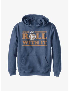 Plus Size Star Wars Episode VIII: The Last Jedi Just Roll Youth Hoodie, , hi-res