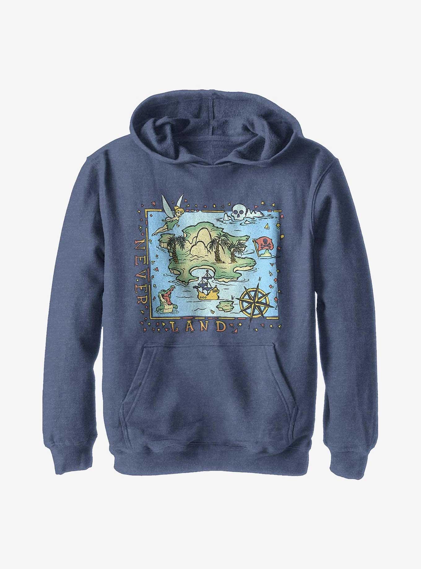 Disney Peter Pan Never Land Coast Youth Hoodie, , hi-res