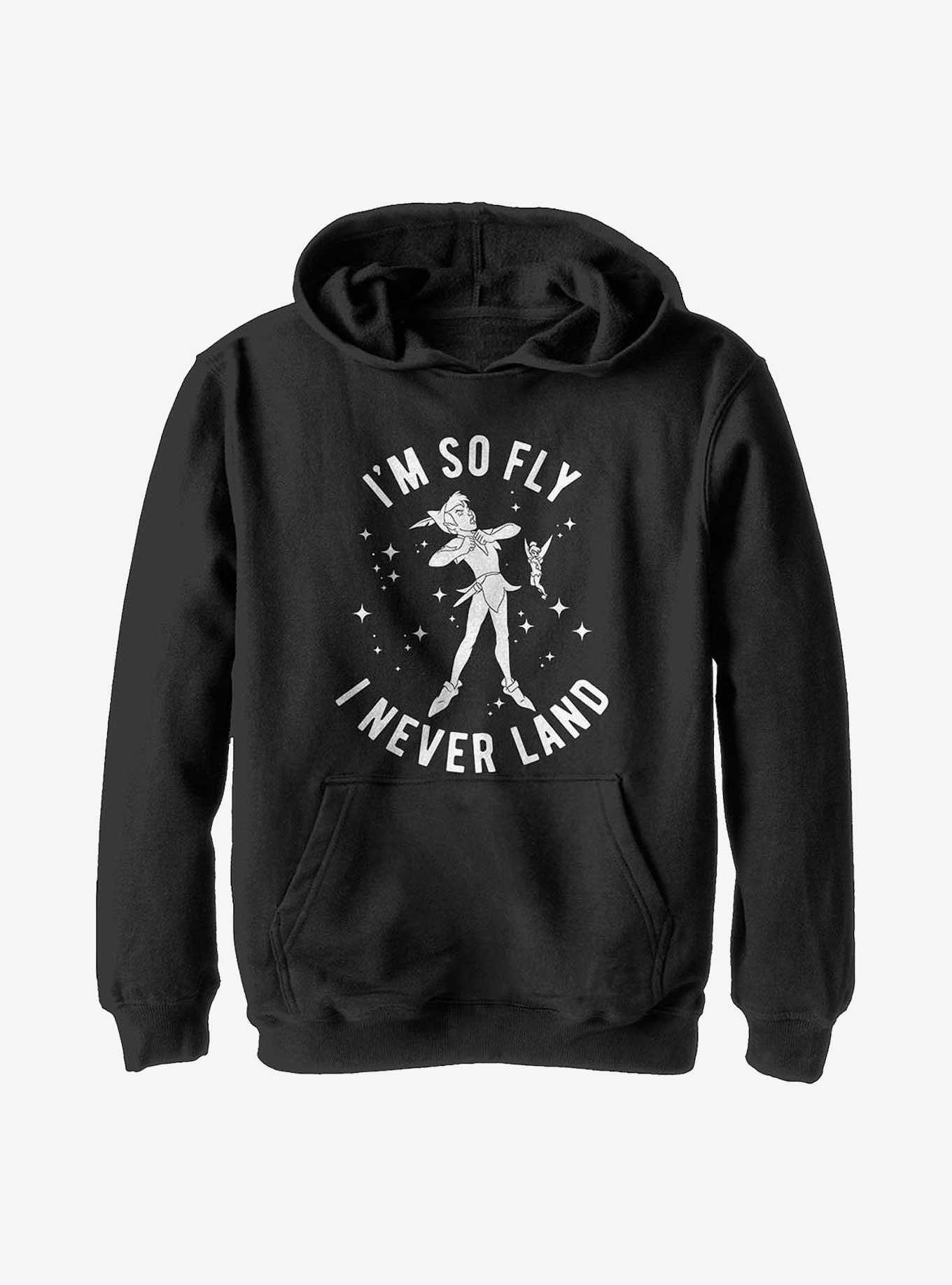 Disney Peter Pan So Fly Never Land Youth Hoodie, , hi-res