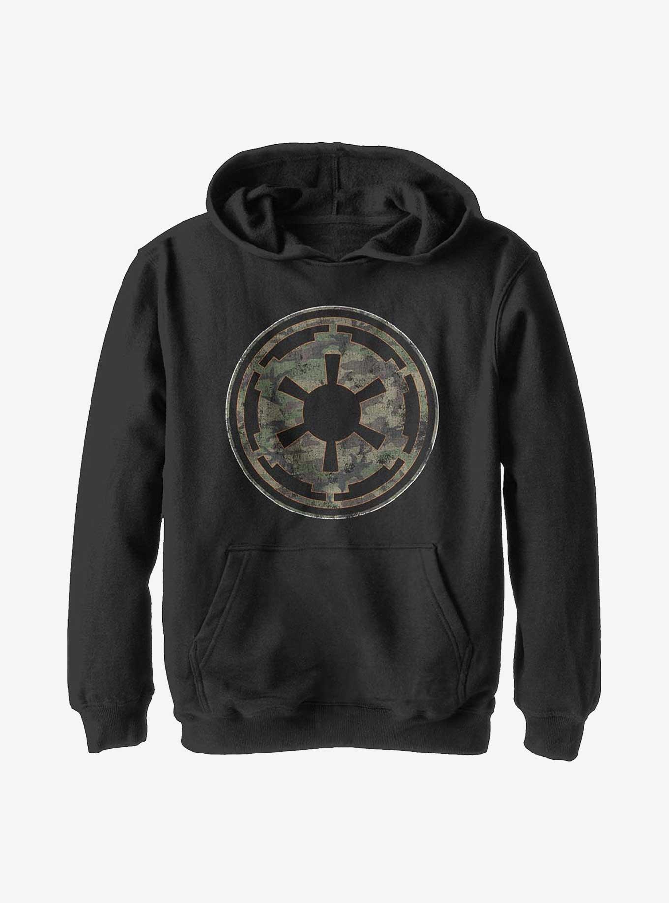 Star Wars Empirical Symbol Youth Hoodie, BLACK, hi-res