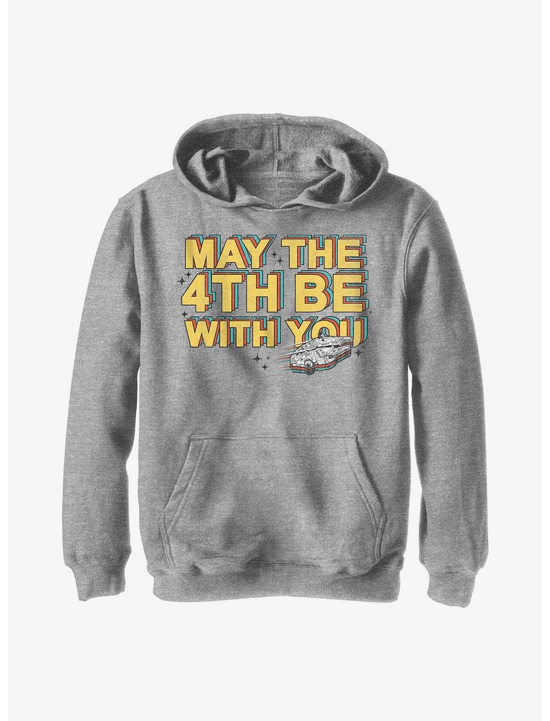 Star Wars May 4Th Youth Hoodie, ATH HTR, hi-res