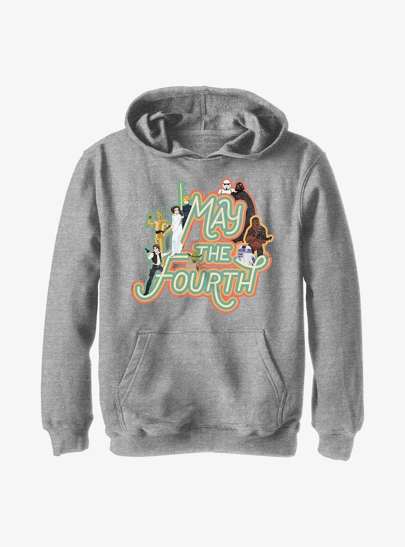 Star Wars May The Fourth Youth Hoodie, , hi-res