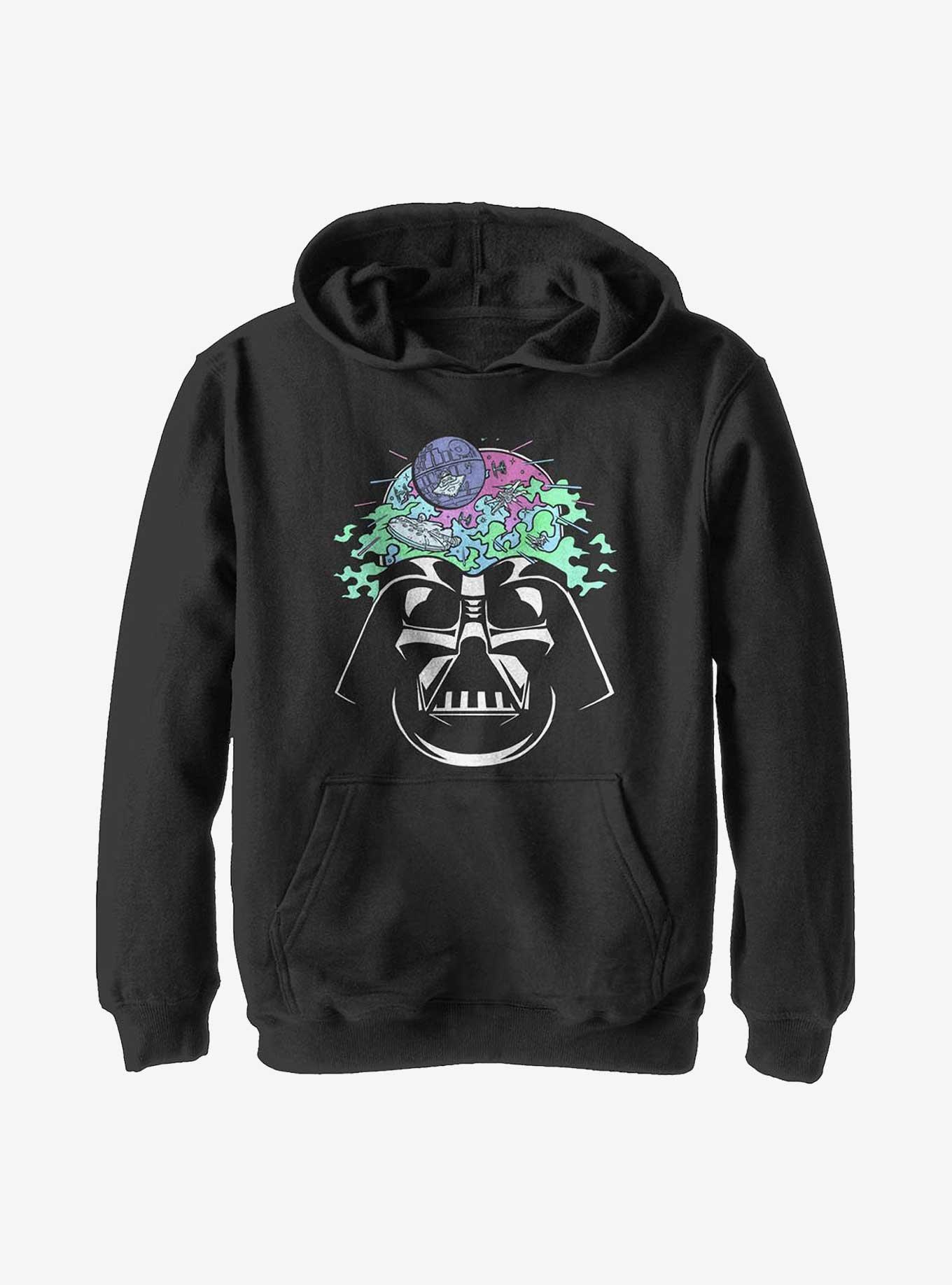 Star Wars Psychedelic Vader Ym Youth Hoodie, , hi-res