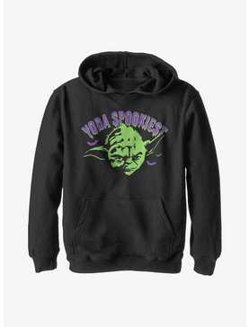 Star Wars Yoda Spooky Youth Hoodie, , hi-res