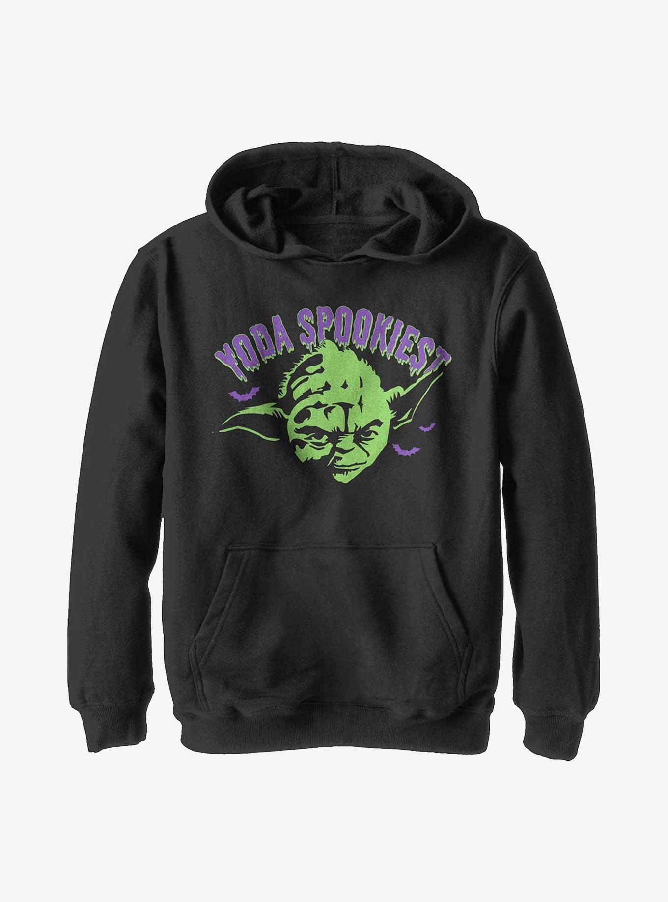 Star Wars Yoda Spooky Youth Hoodie, , hi-res
