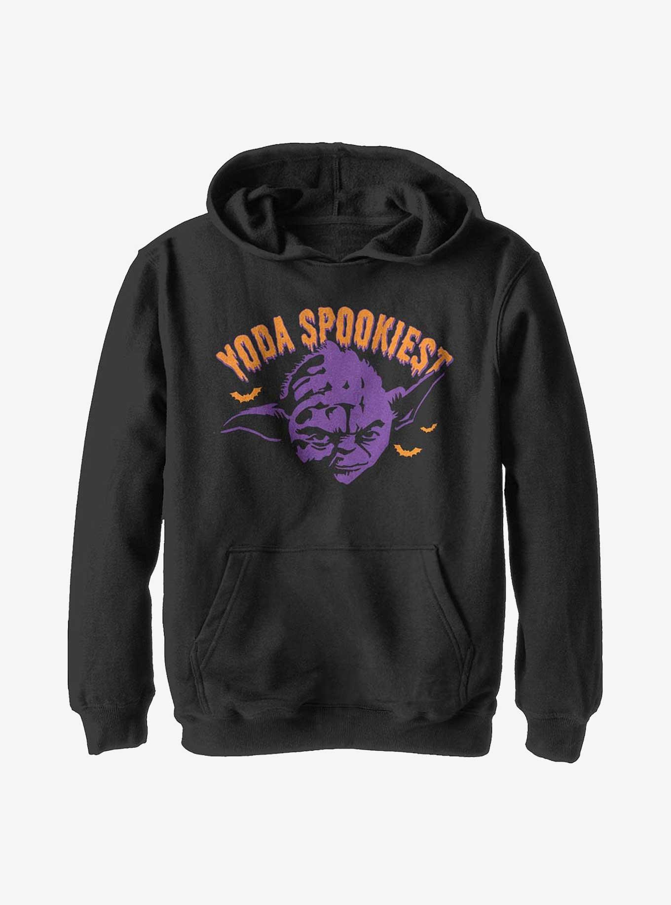 Star Wars Yoda Spooky Youth Hoodie, , hi-res