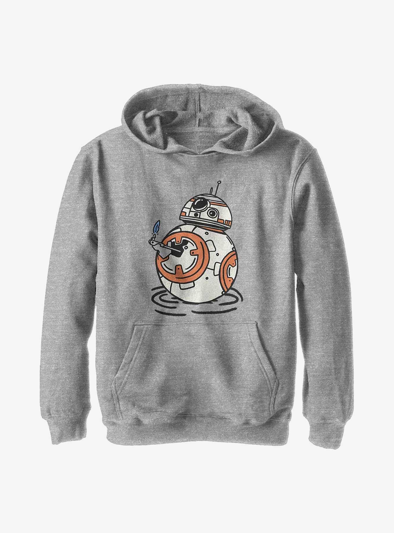 Star Wars Episode IX: The Rise Of Skywalker BB-8 Doodles Youth Hoodie, , hi-res