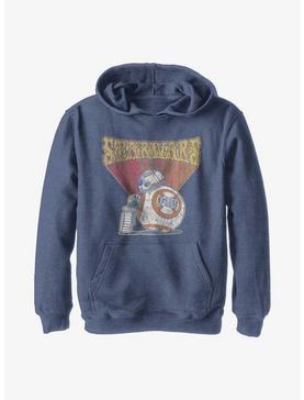 Star Wars Episode IX: The Rise Of Skywalker BB-8 Retro Youth Hoodie, , hi-res