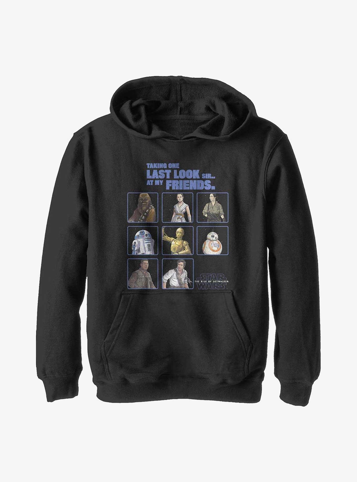 Star Wars Episode IX: The Rise Of Skywalker Boxed Friends Youth Hoodie, BLACK, hi-res