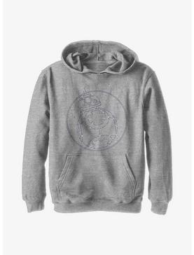 Star Wars Episode IX: The Rise Of Skywalker Constellation Youth Hoodie, , hi-res