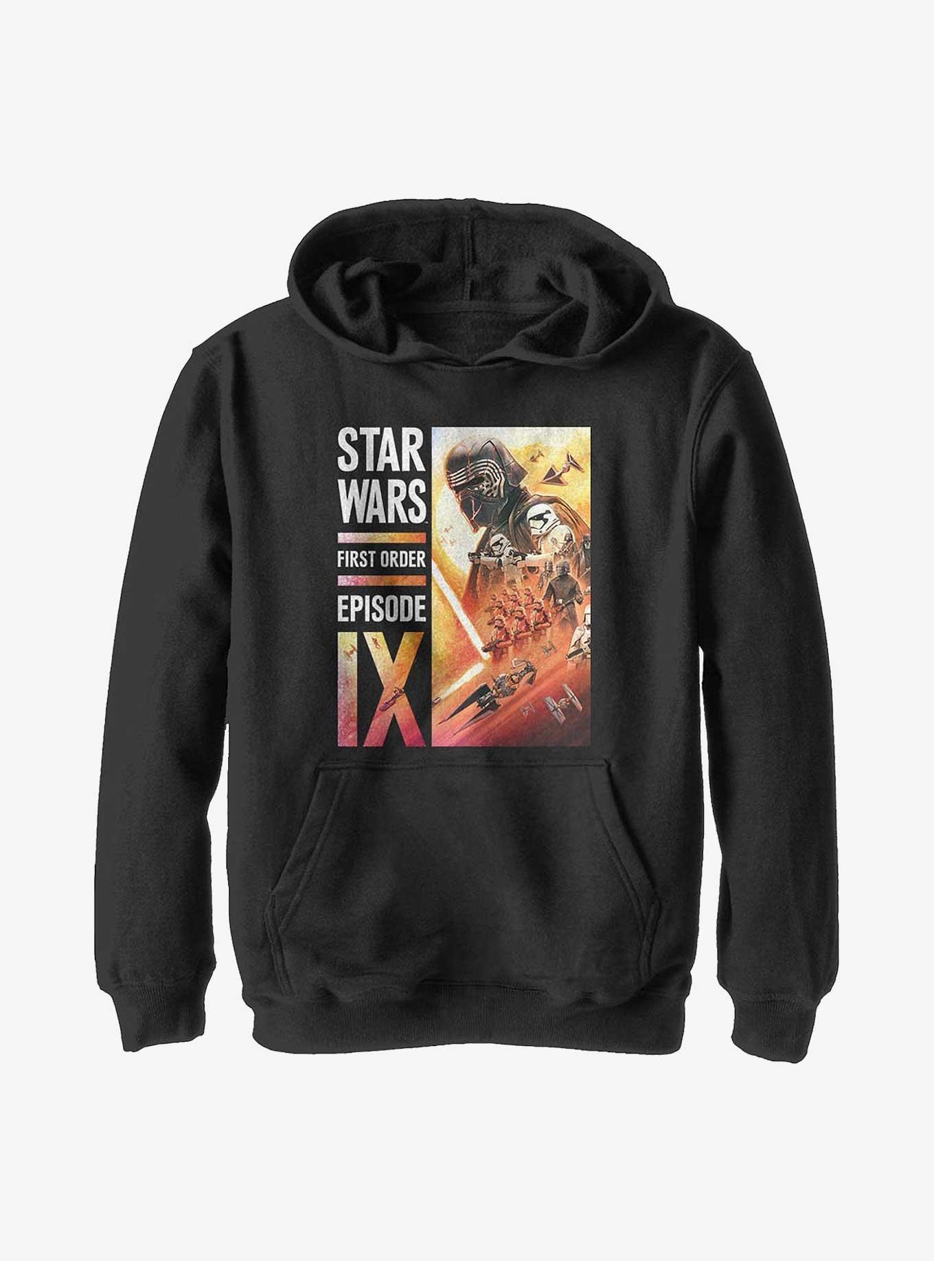 Star Wars Episode IX: The Rise Of Skywalker First Order Collage Youth Hoodie, , hi-res