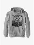 Star Wars Episode IX: The Rise Of Skywalker Inked Knights Youth Hoodie, ATH HTR, hi-res