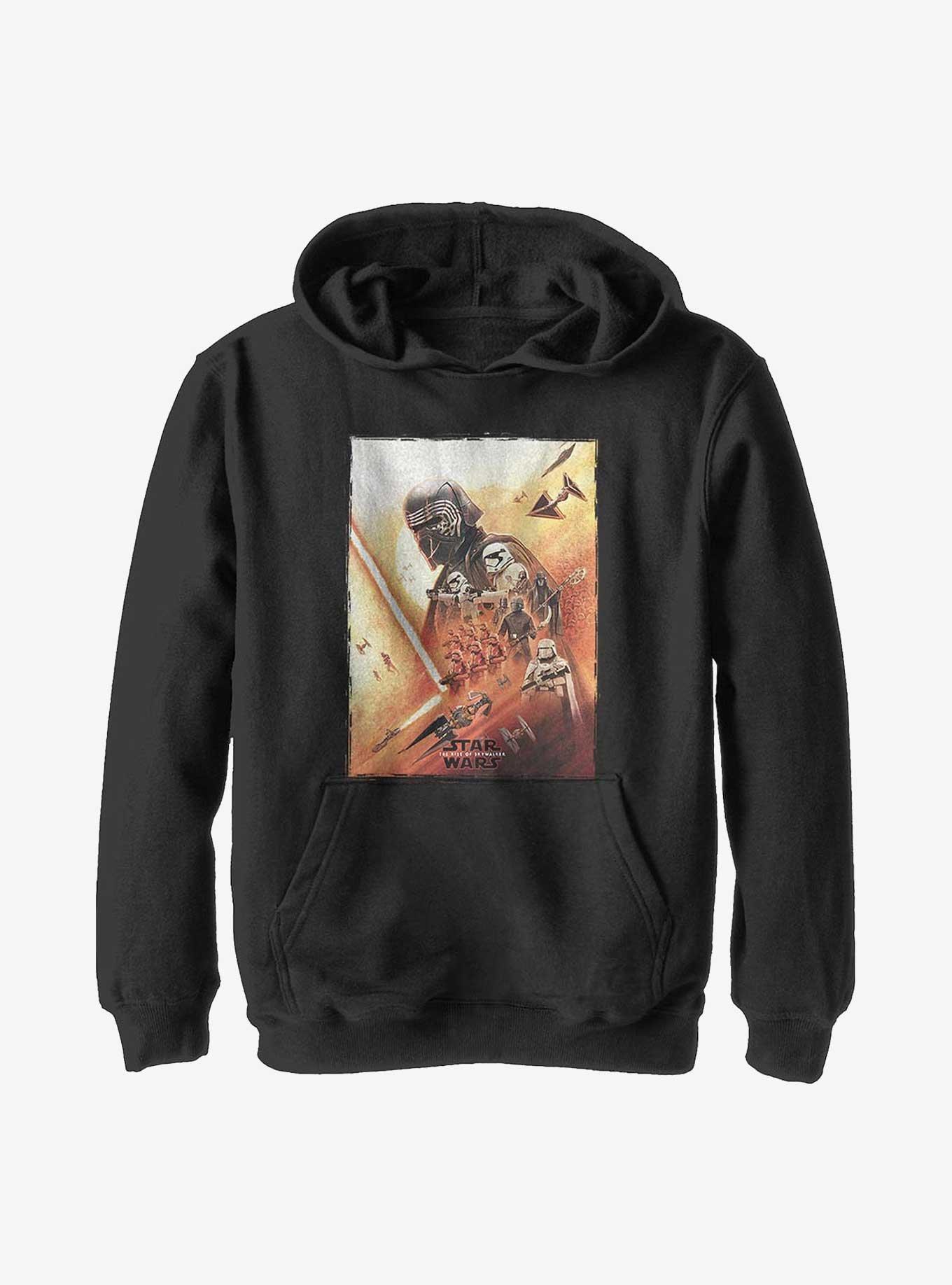 Star Wars Episode IX: The Rise Of Skywalker Kylo Poster Youth Hoodie, , hi-res