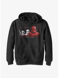 Star Wars Episode IX: The Rise Of Skywalker Red And Pals Youth Hoodie, BLACK, hi-res