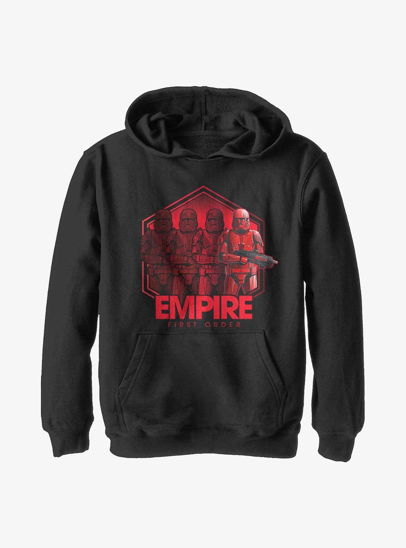 Star Wars Episode IX: The Rise Of Skywalker Red Troop Four Youth Hoodie, , hi-res