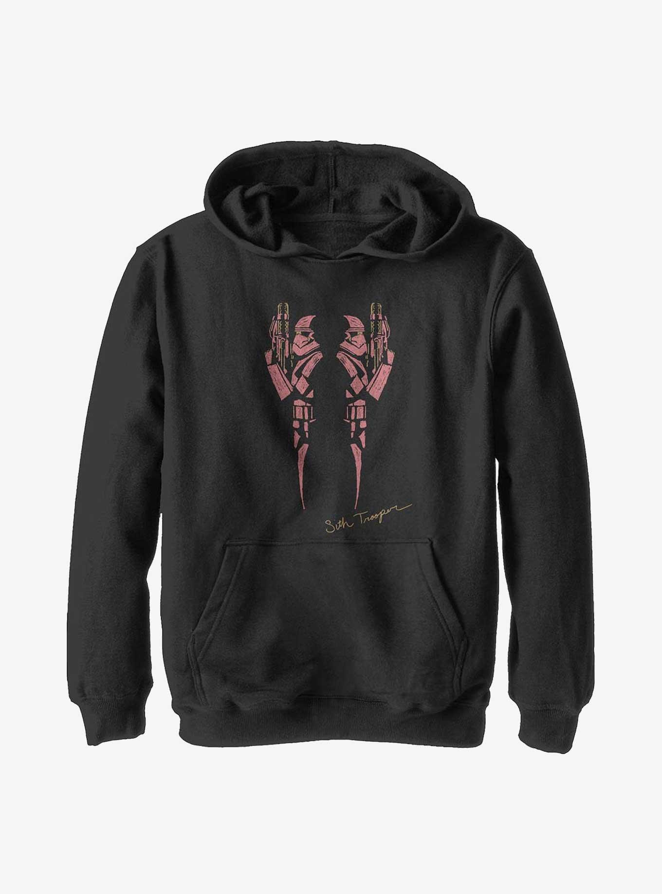 Star Wars Episode IX: The Rise Of Skywalker Red Trooper Youth Hoodie, , hi-res