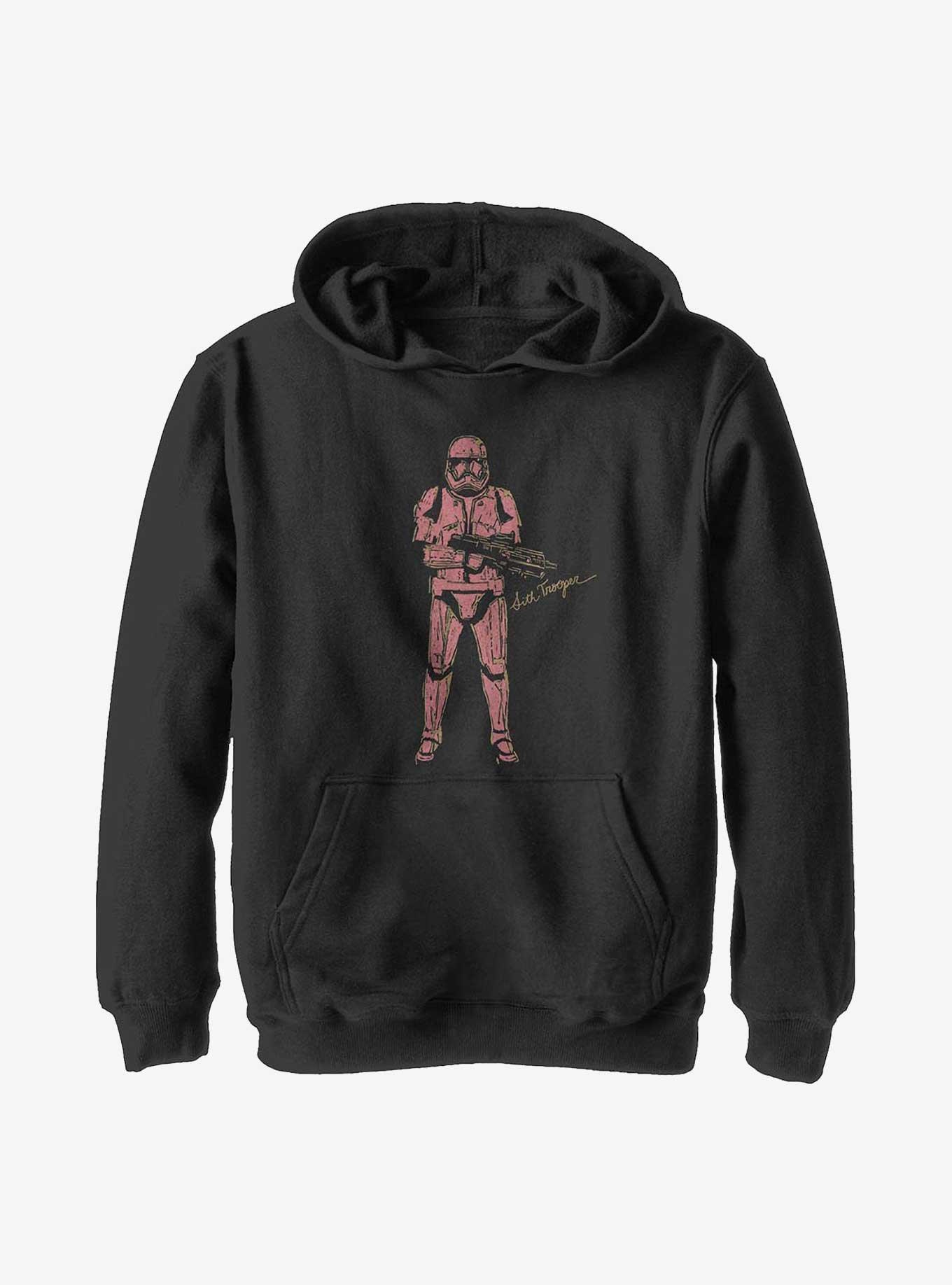 Star Wars Episode IX: The Rise Of Skywalker Red Trooper Youth Hoodie, , hi-res