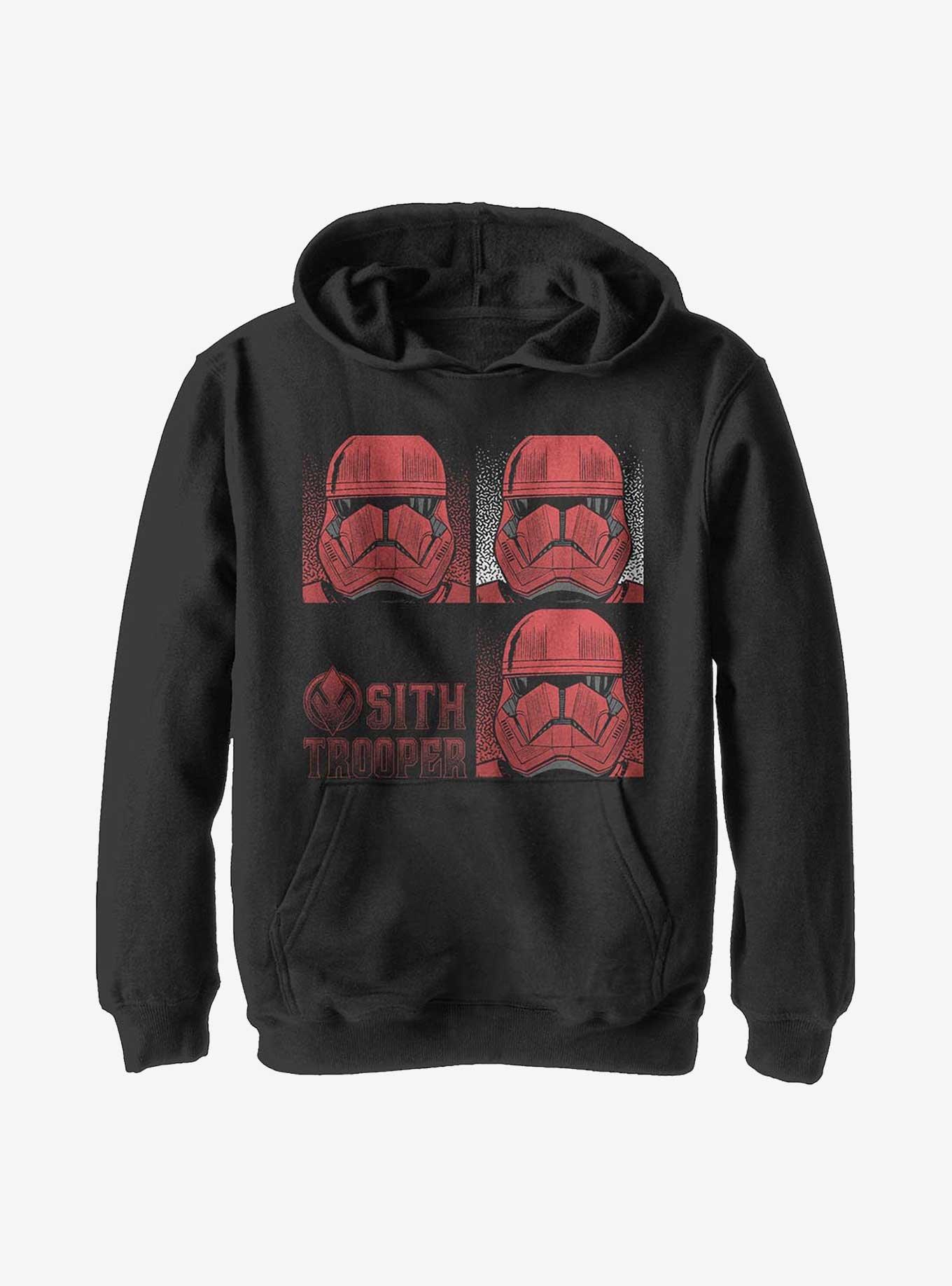 Star Wars Episode IX: The Rise Of Skywalker Sith Trooper Youth Hoodie, , hi-res