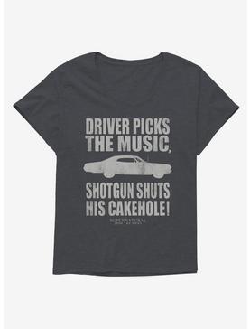 Plus Size Supernatural Driver Picks The Music Girls Plus Size T-Shirt, , hi-res