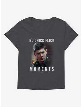 Supernatural No Chick Flick Moments Girls Plus Size T-Shirt, , hi-res