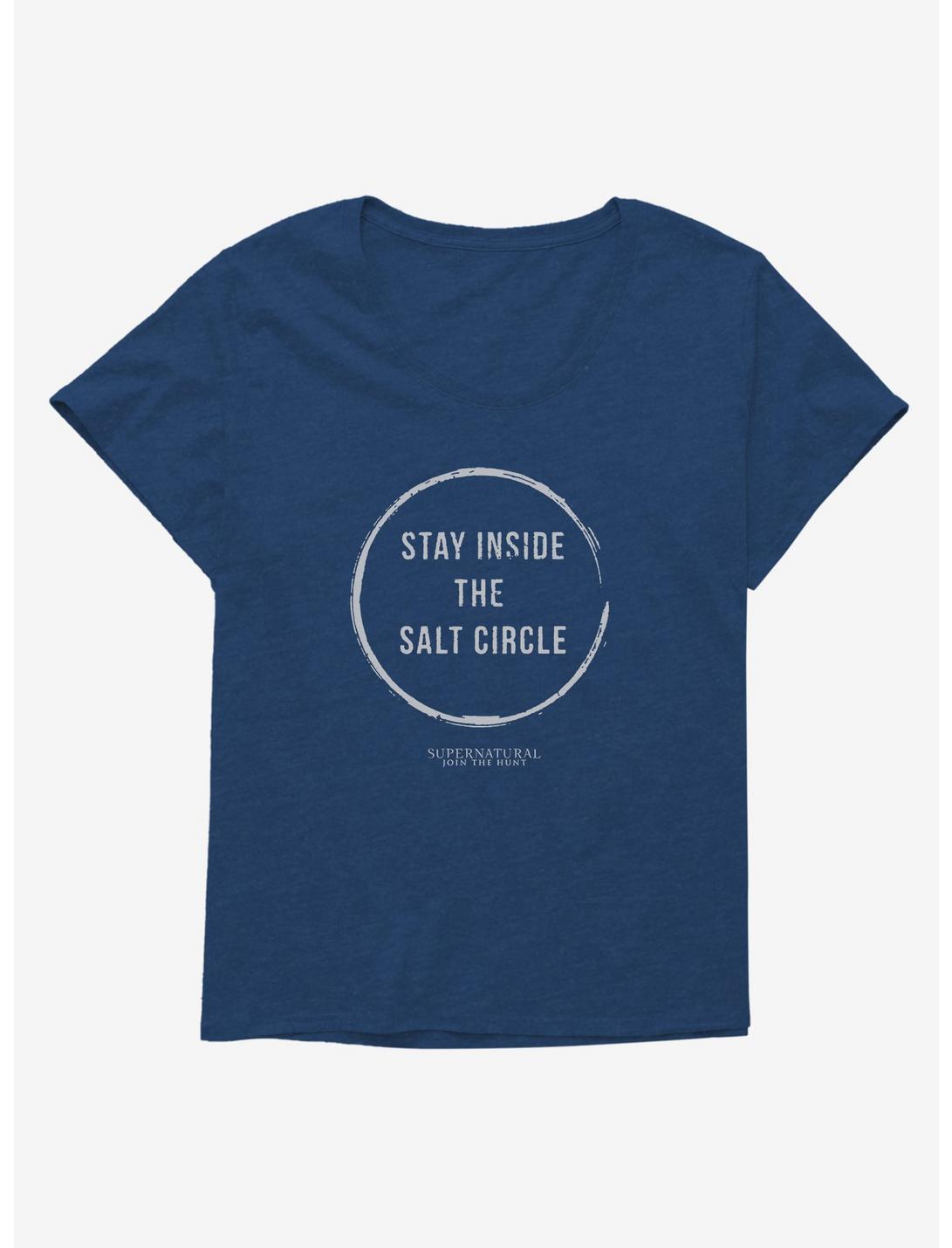 Supernatural Salt Circle Girls Plus Size T-Shirt, , hi-res